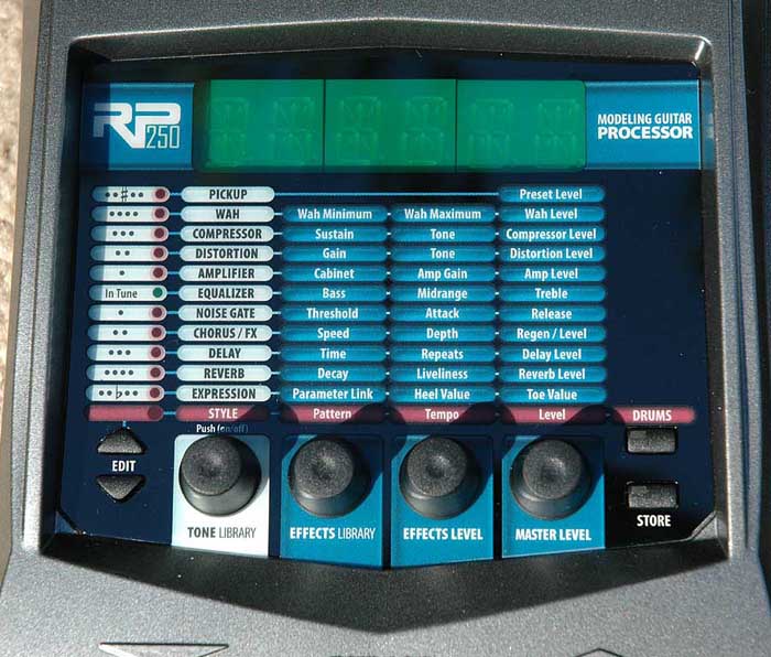 DigiTech RP250 Modeling Guitar Processor Legacy Pro Reviews Harmony